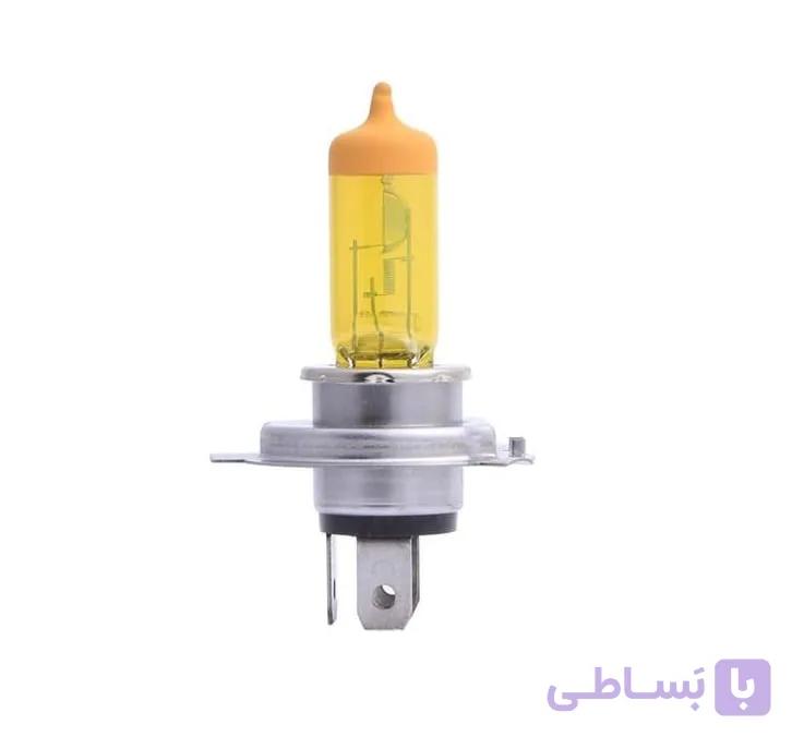 لامپ خودرو ایگل مدل H4 12V 90/100 W Plasma Xenon Super Yellow بسته 2 عددی — تصویر 1