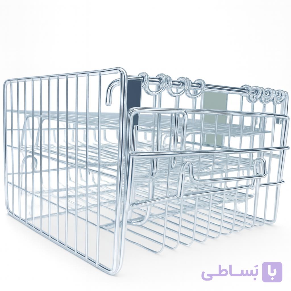 سبد ۴ طبقه داخل محفظه دستگاه هنی پنی استیل ۳۰۴ نگیرTGF