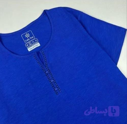 تیشرت جلو دکمه