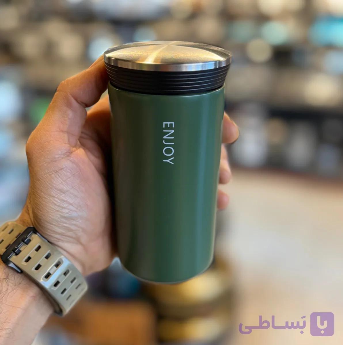 تراول ماگ فیلتر دار — تصویر 1
