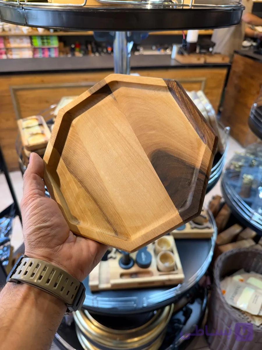 سینی سرو چوبی کد 9