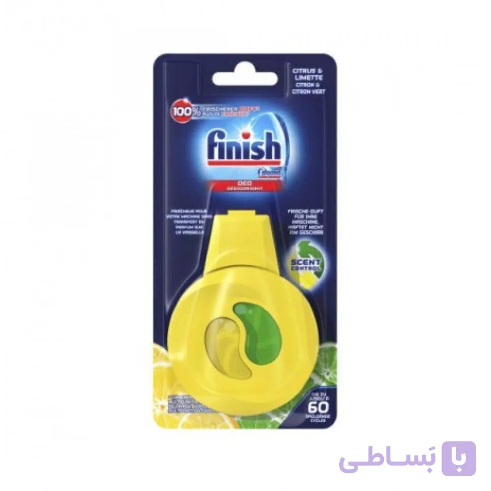 بوگیر ظرفشویی فینیشfinish اسانس لیمو 60بار مصرف