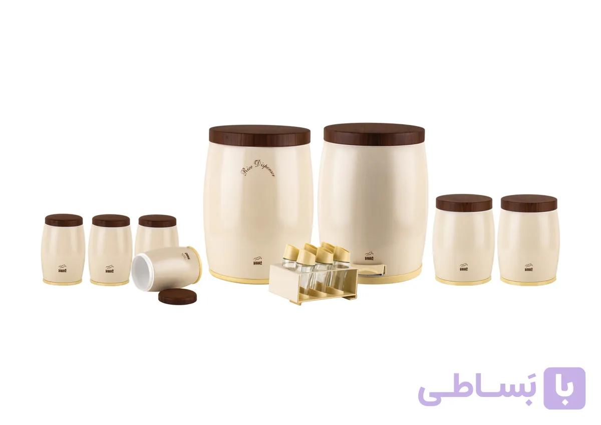سرویس جهیزیه 15 پارچه خمره ای بهازکالا — تصویر 1