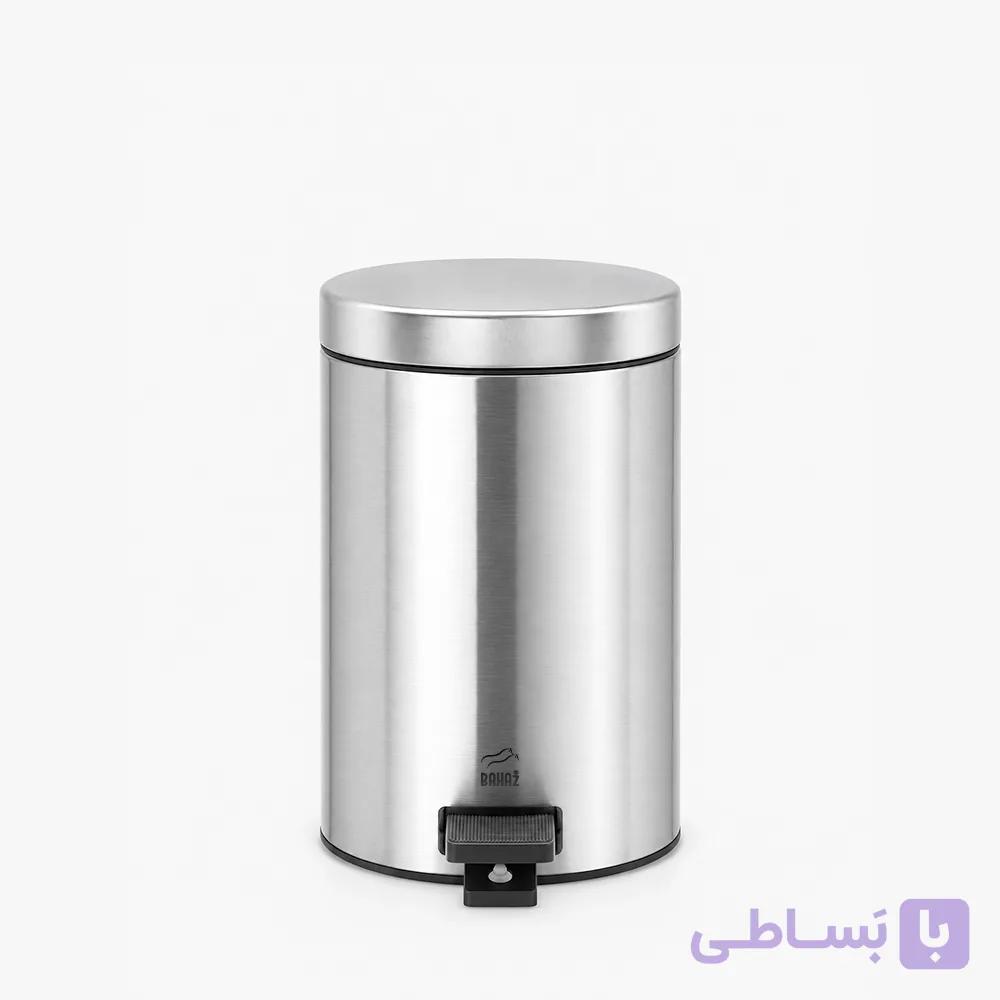 سطل زباله پدالدار 3 لیتری آرامبند بهاز — تصویر 1