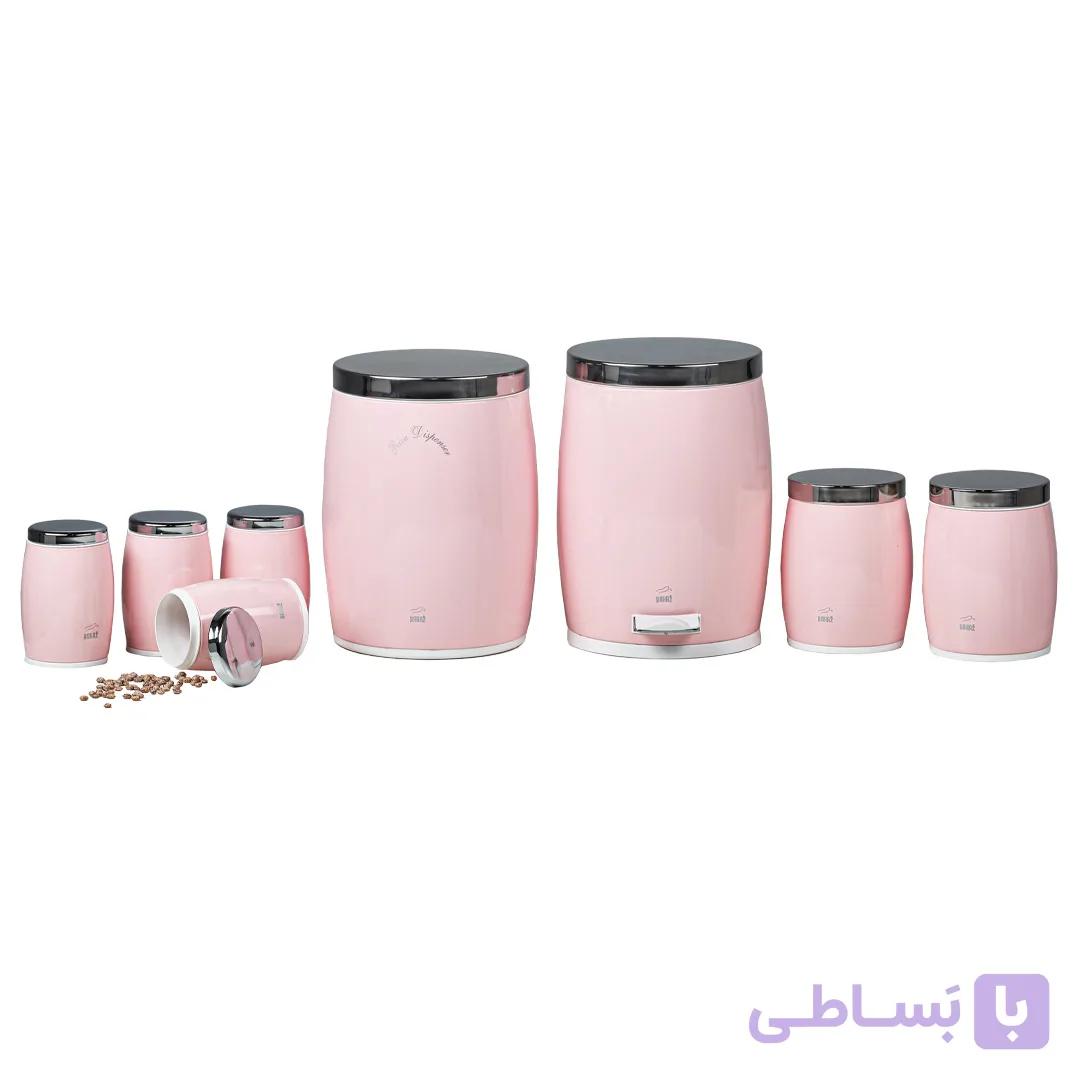 سرویس جهیزیه 8 پارچه خمره ای استیل بهازکالا — تصویر 1