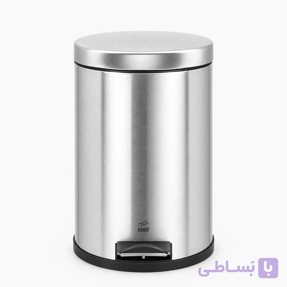 سطل زباله پدالدار14 لیتری آرامبند Bahaz — تصویر 1