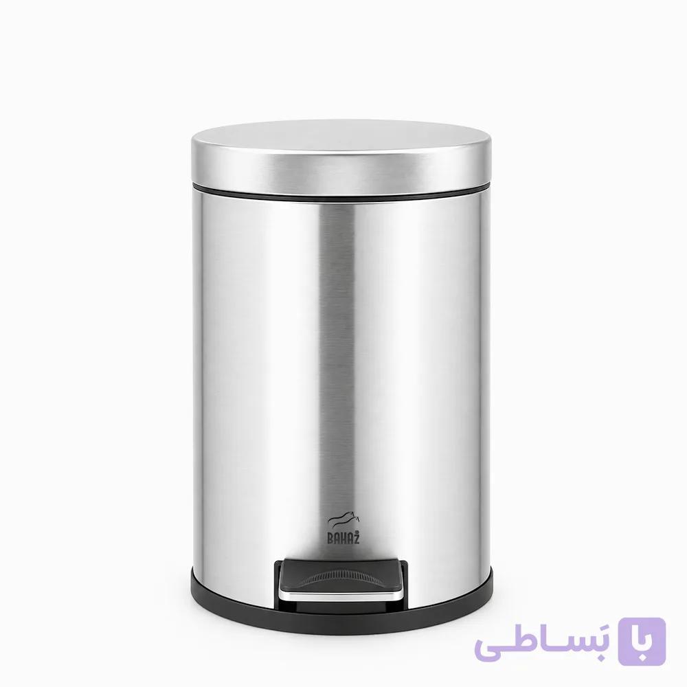 سطل زباله پدالدار6 لیتری آرامبند بهاز — تصویر 1