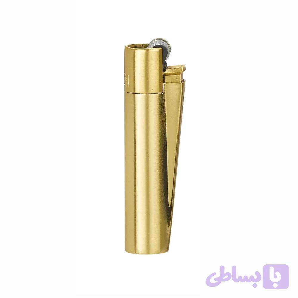 فندک گازی کلیپر مدل Reusable Gold Matt
