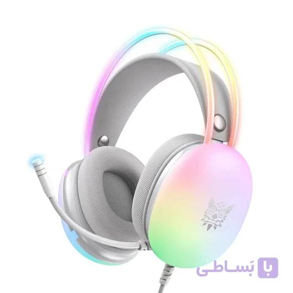 هدست گیمینگ اونیکوما onikuma x25 مشکی — تصویر 1