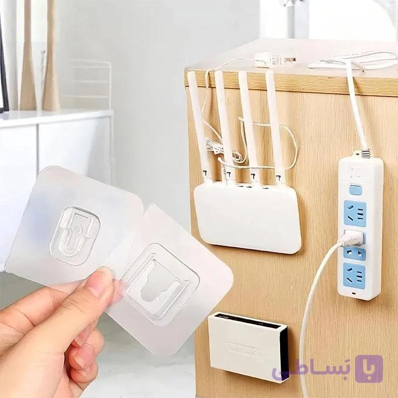 میخ چسبی دو طرفه (دارای دو طرف نر و مادگی، نیاز به چسب دوطرفه دارد) — تصویر 1