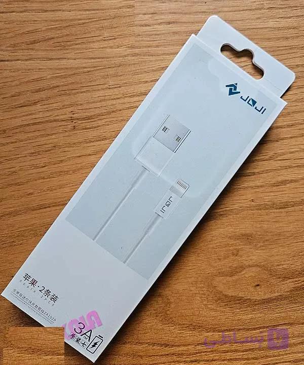 کابل شارژر فست آیفون ZA102P – حاوی 2 عدد کابل — تصویر 1