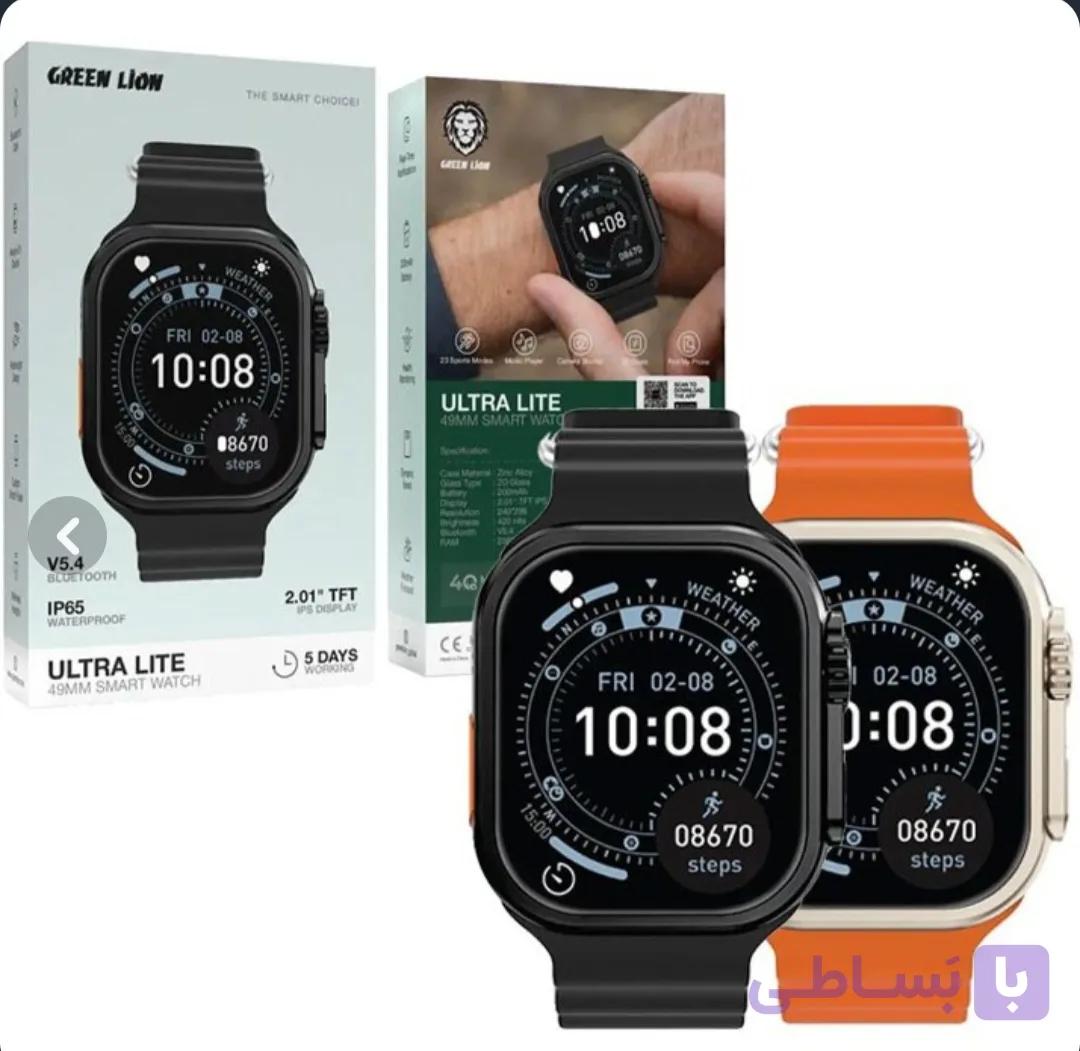 ساعت هوشمند گرین لاین مدل GREENLION ULTRA LITE 49mm