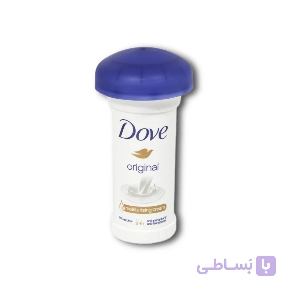 مام زیر بغل ضد تعریق قارچی داو | dove مدل orginal حجم ۵۰ میل