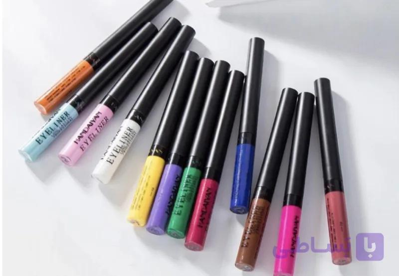 خط چشم مویی رنگی هندیانHINDIYAN Matte Liquid Eyeliner — تصویر 1