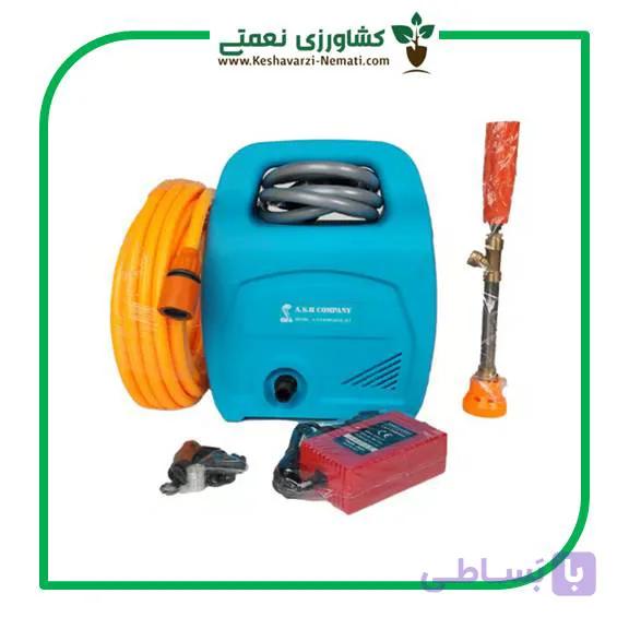 سمپاش پرتابل شارژی دو موتوره کبری A.S.H (کاور دار) — تصویر 1