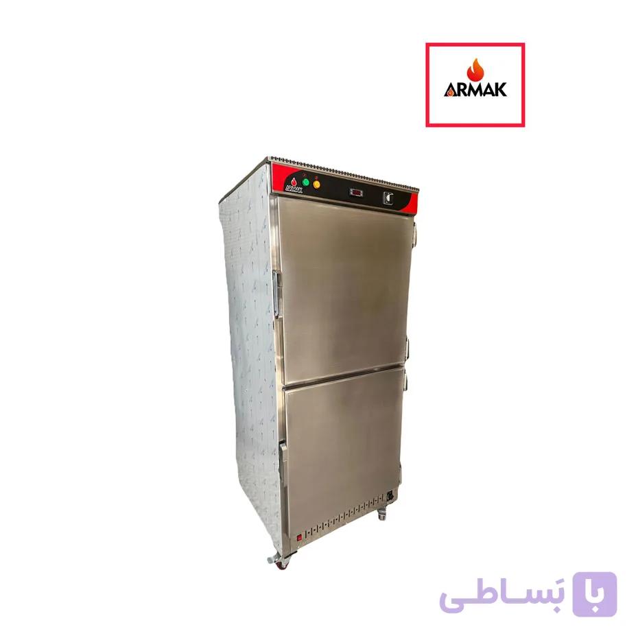 گرمکن غذا 200 نفره گازی ترموستات دیجیتال 1010 — تصویر 1