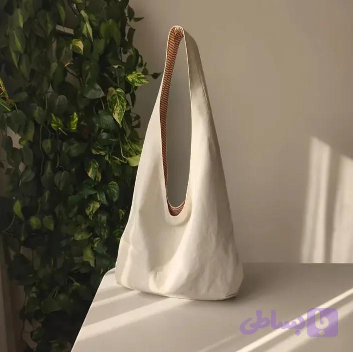 توت بگ مینیمال روزمره مدل Noor جنس متقال کجراه