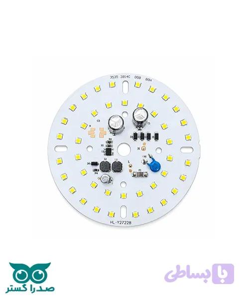 صفحه لامپ 80W سفید گرد