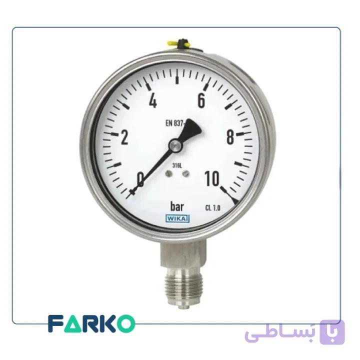 گیج فشار استیل