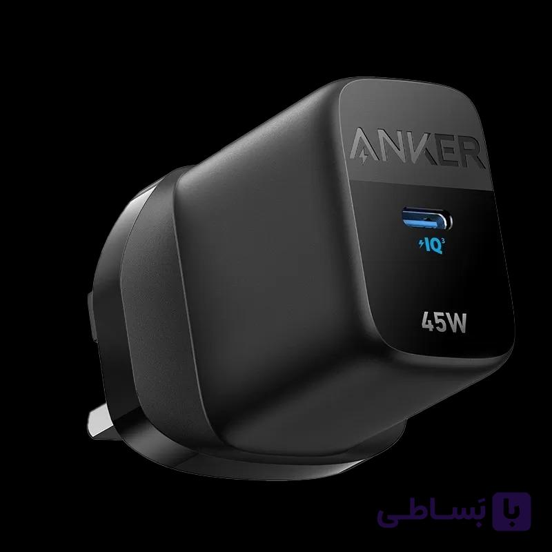 شارژر دیواری انکر مدل A2643 توان 45 وات