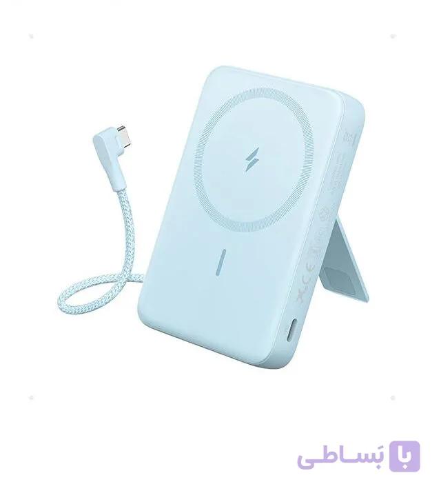پاوربانک بی سیم 7.5 وات انکر مدل Zolo A1685 ظرفیت 10000 میلی امپر ساعت — تصویر 1