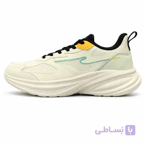 کتونی ٍERKE سفید نارنجی-کد 1153 — تصویر 1