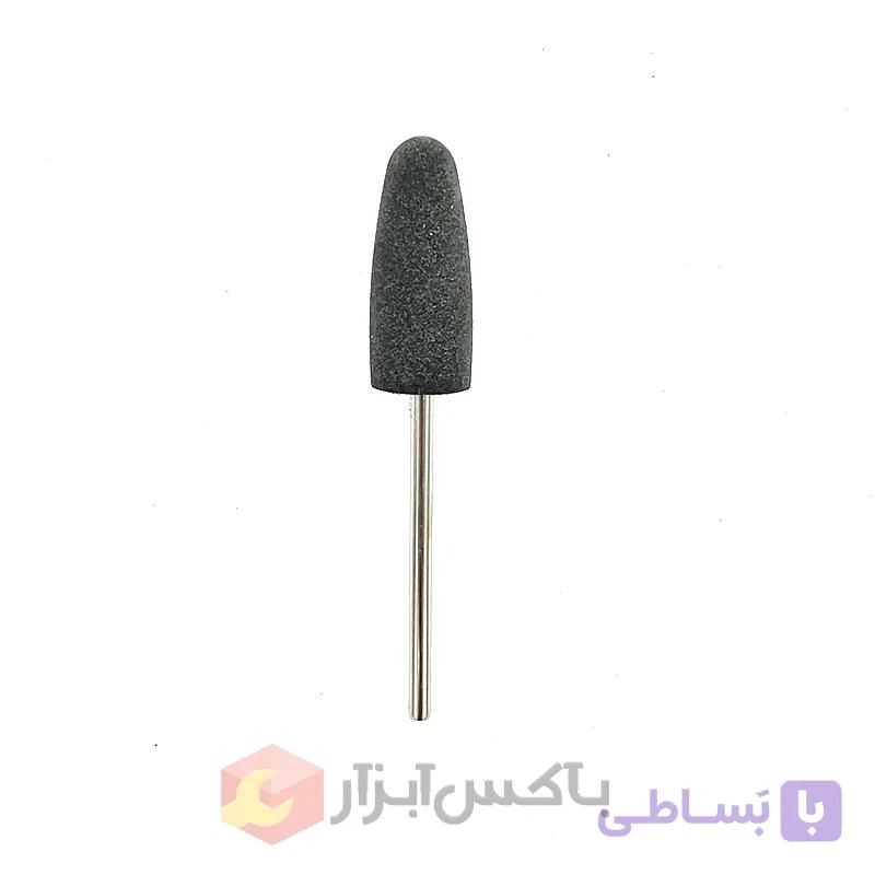 لاستیکی سیلیکونی مخروطی بزرگ خاکستری میله 2.3 — تصویر 1