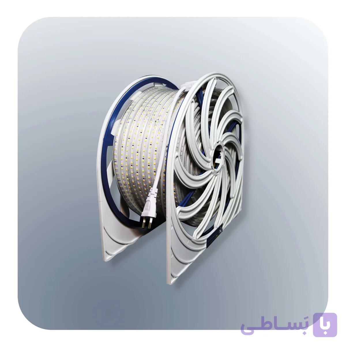 ریسه ال ای دی SMD وایرلس 8 وات شاه چراغ پارسیان نچرال ۱۲۰ چیپ 2835 کلاف 100 متری