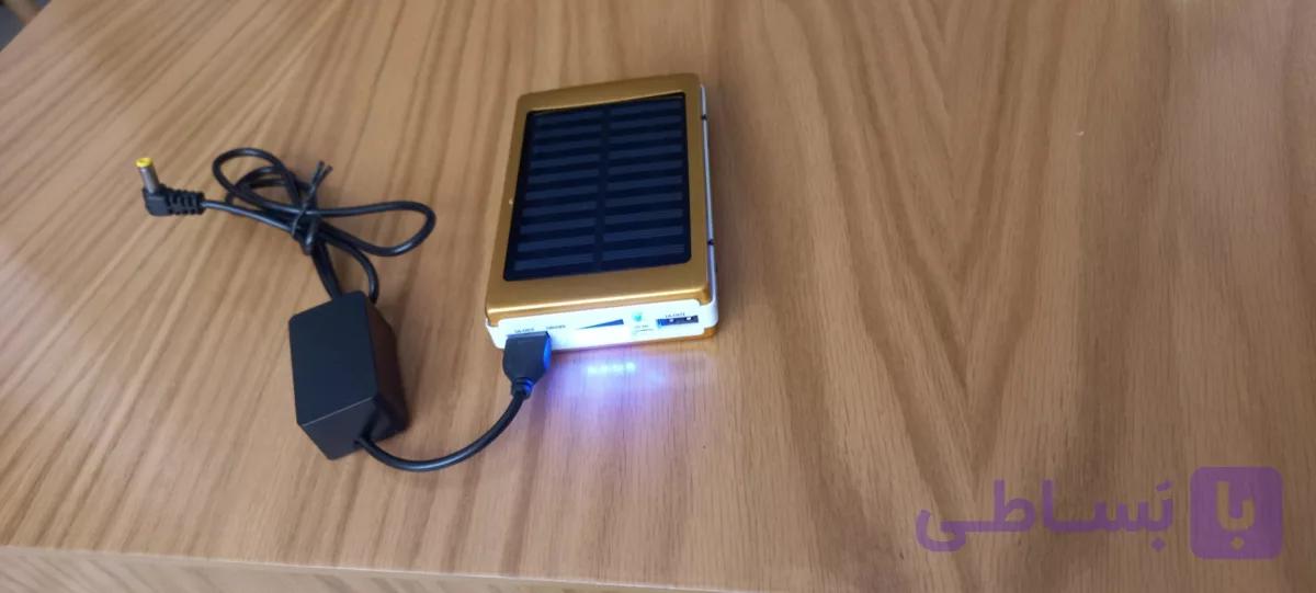 پاوربانک خورشیدی 17000 — تصویر 1