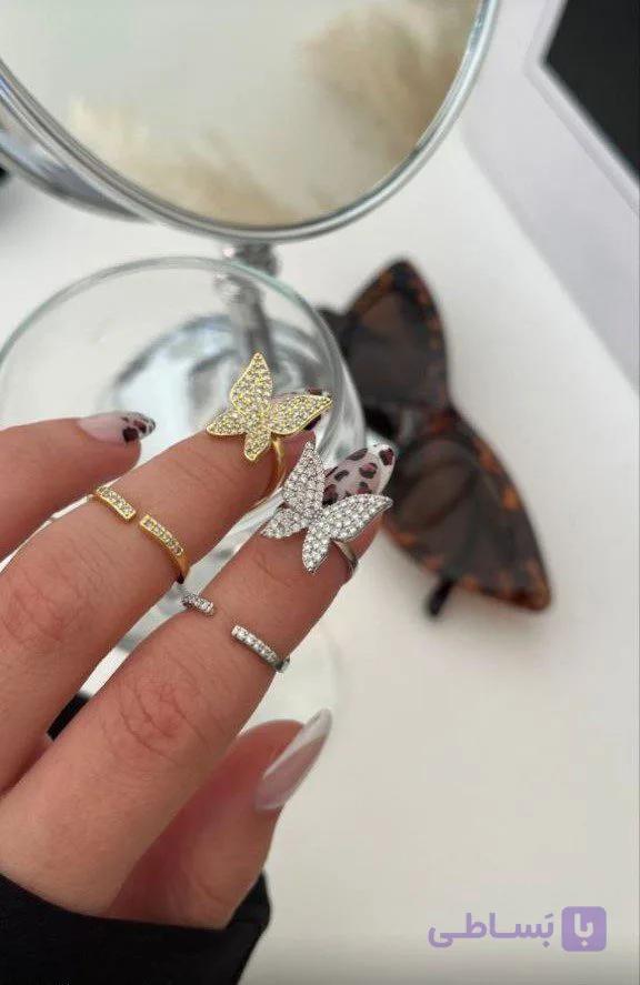 انگشتر ناخن پروانه