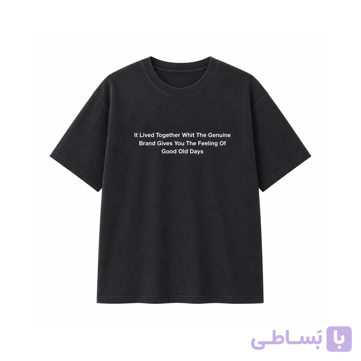 تی شرت لانگ چاپی در 8 رنگ