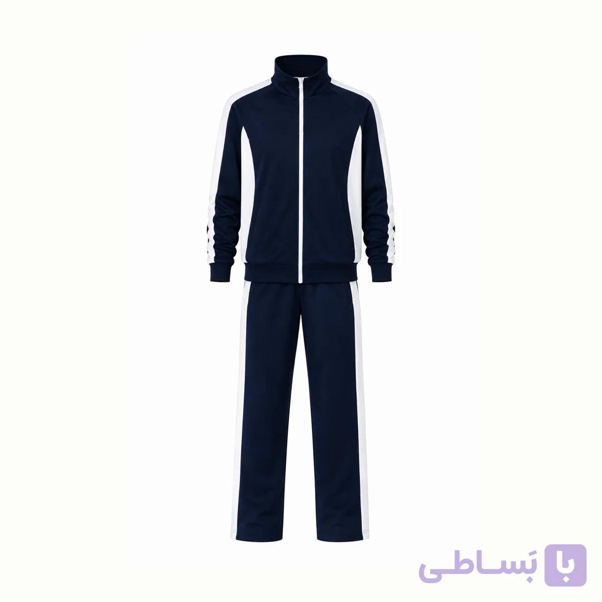 ست سویشرت شلوار تکه دوزی پشت دورس