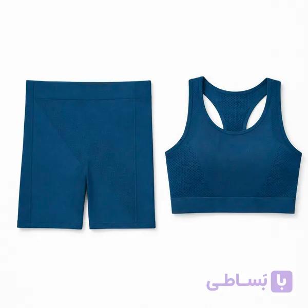 ست نیم تنه و شورتک ورزشی MIS6944 وارداتی اورجینال — تصویر 1