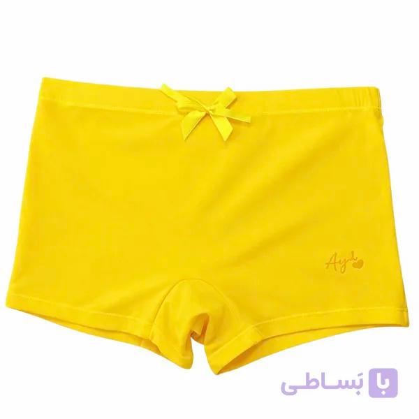 شورت نخی زنانه نیم پا لعیا Laya — تصویر 1