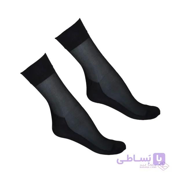 جوراب زنانه سه ربع نخ ۴۰ بانو کفه دار — تصویر 1
