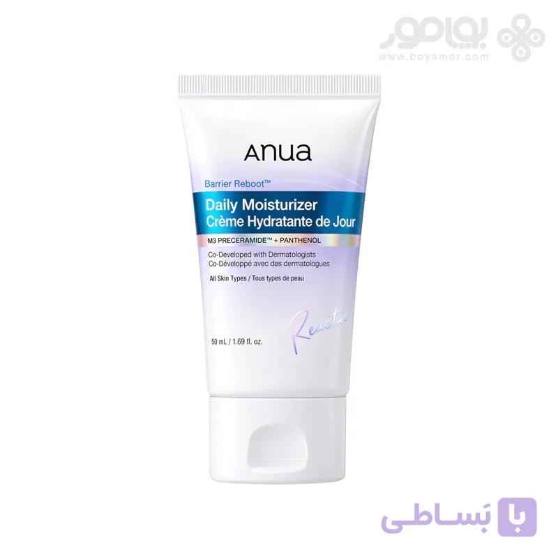 کرم مرطوب کننده روزانه و تقویتی سد دفاعی آنوا مناسب انواع پوست حجم 50 میل — تصویر 1