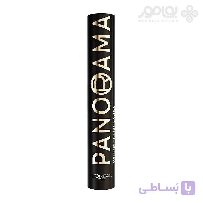 ریمل حجم دهنده و بلند کننده پانوراما لورال پاریس NIGHT BLACK حجم 9.9 میل — تصویر 1
