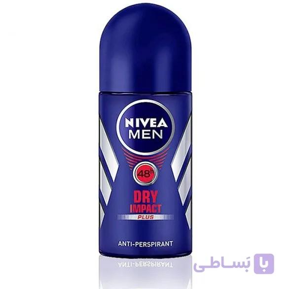 مام رولی ضد تعریق مردانه رای ایمپکت نیوا / Nivea deodorant roll-on 50 ml. Men dry impact