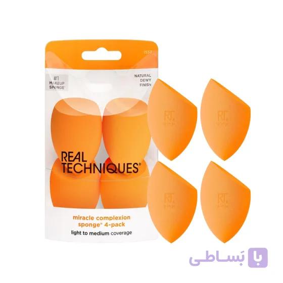 ست اسنفج 4 عددی ریل تکنیک / Real Techniques Makeup Blender