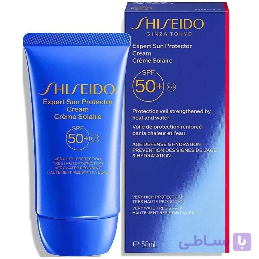 کرم ضدآفتاب SPF50+ شیسیدو / Shiseido EXPERT SUN PROTECTOR FACIAL SUN CREAM SPF50+ 50ML — تصویر 1