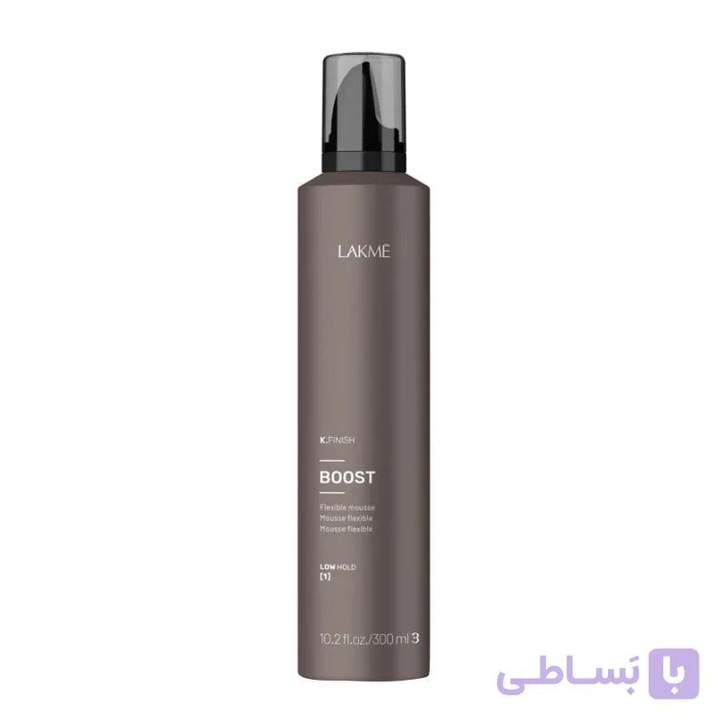 لاکمه موس حالت دهنده نچرال بوست 300 میل / LAKME K.Style Natural Boost Thick & Volume Mouse-300ML