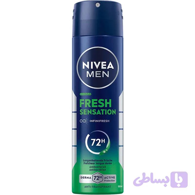 اسپری ضدتعریق مردانه Nivea Fresh Sensation