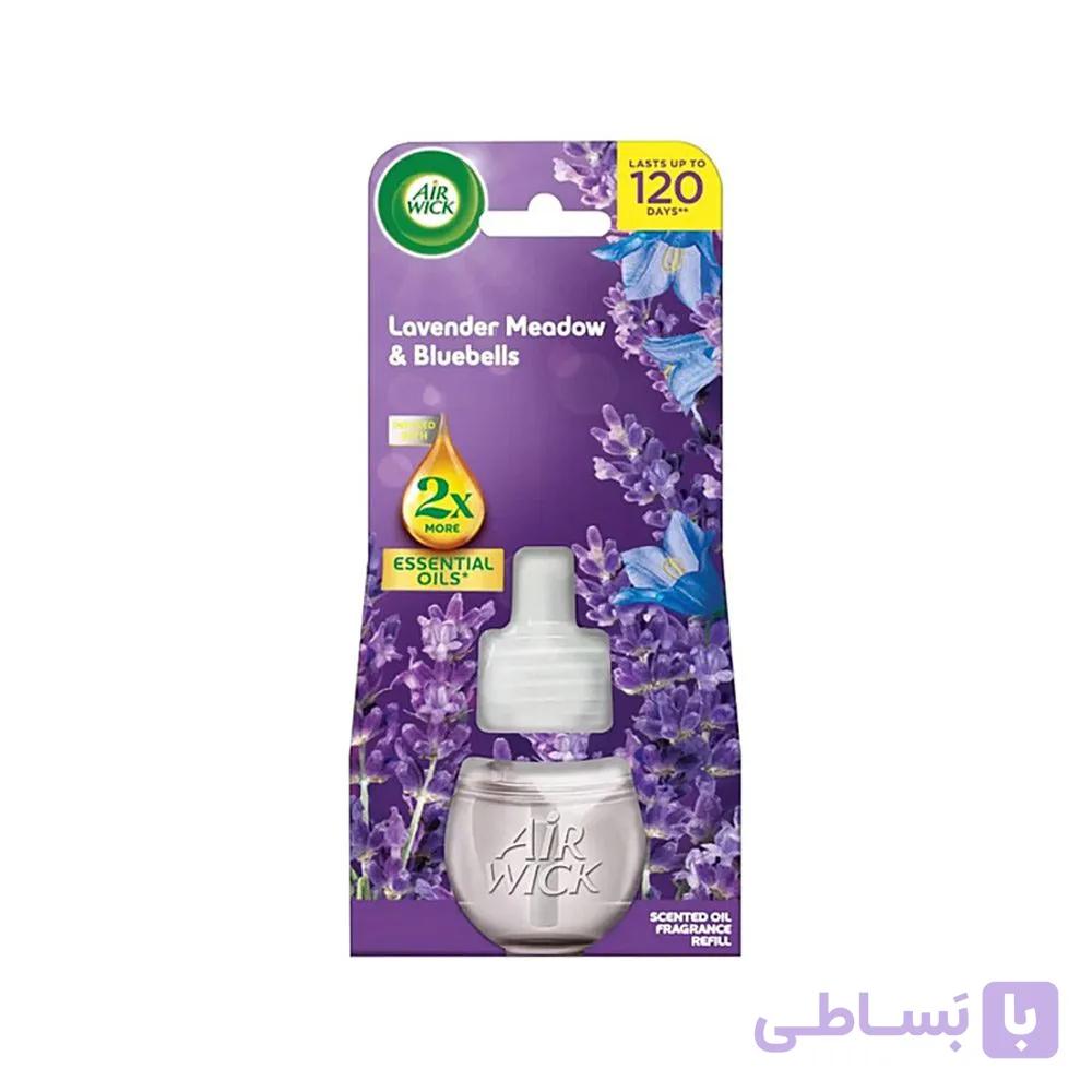 یدک خوشبو کننده هوا ایرویک Air Wick با رایحه Lavender Meadow & Bluebell 120 Days — تصویر 1