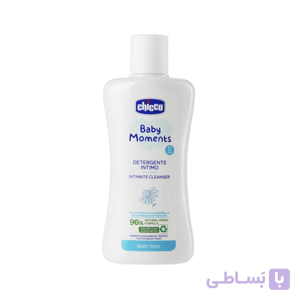 ژل بهداشتی ناحیه تناسلی کودک چیکو Chicco حاوی عصاره‌ کالاندولا و بابونه حجم 200 میل — تصویر 1