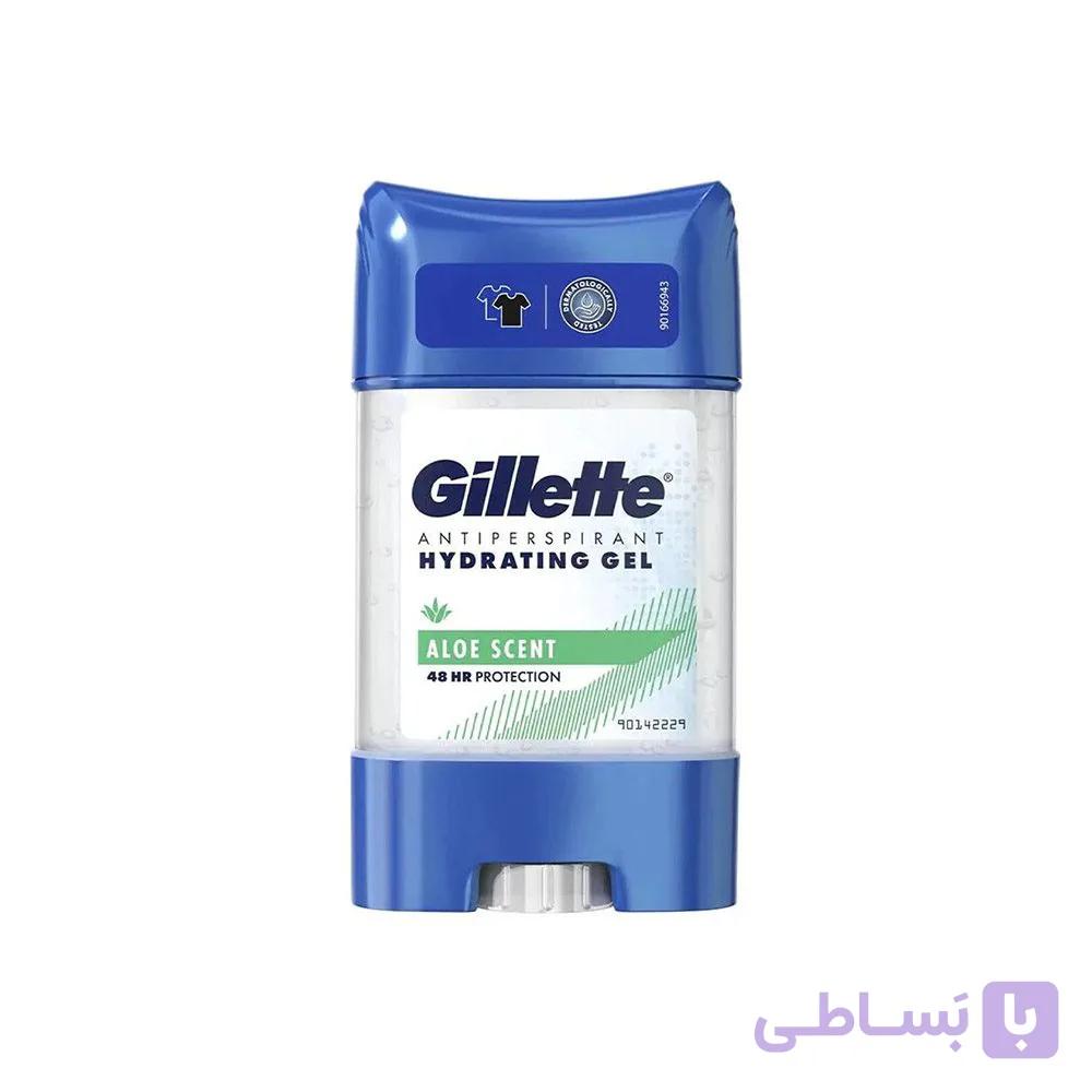 استیک ژله ای ضد تعریق مردانه ژیلت Gillette مدل Aloe Scent حجم 70 میل — تصویر 1