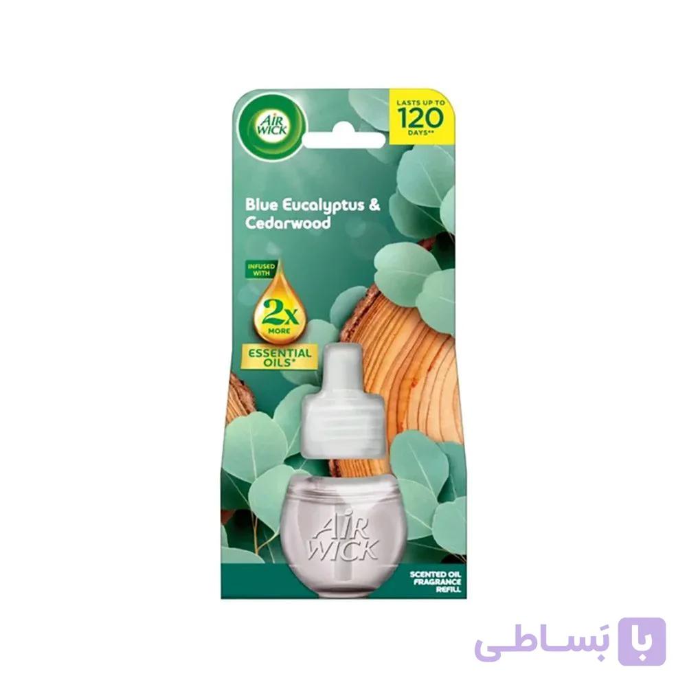 یدک خوشبو کننده هوا ایرویک Air Wick با رایحه Blue Eucalyptus & Cedarwood 120 Days — تصویر 1