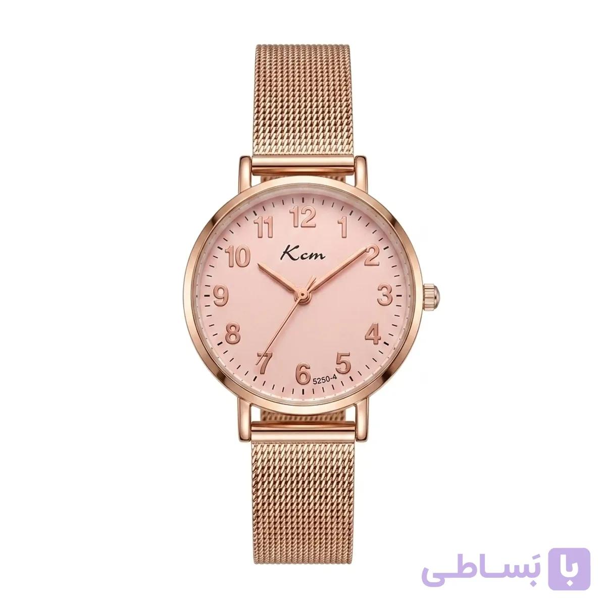 ساعت مچی عقربه ایی زنانه مینیمال دخترانه فانتزی kcm — تصویر 1