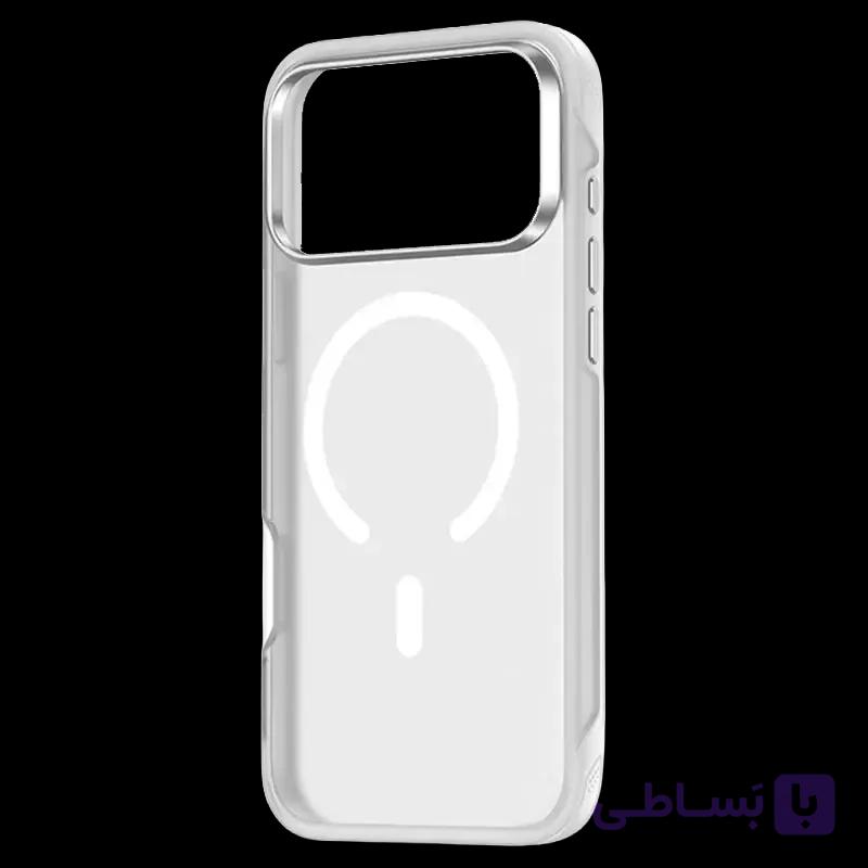 قاب مگنتی شفاف ZGA آیفون 18 پرو مکس مدل Skin Feel PC+TPU — تصویر 1