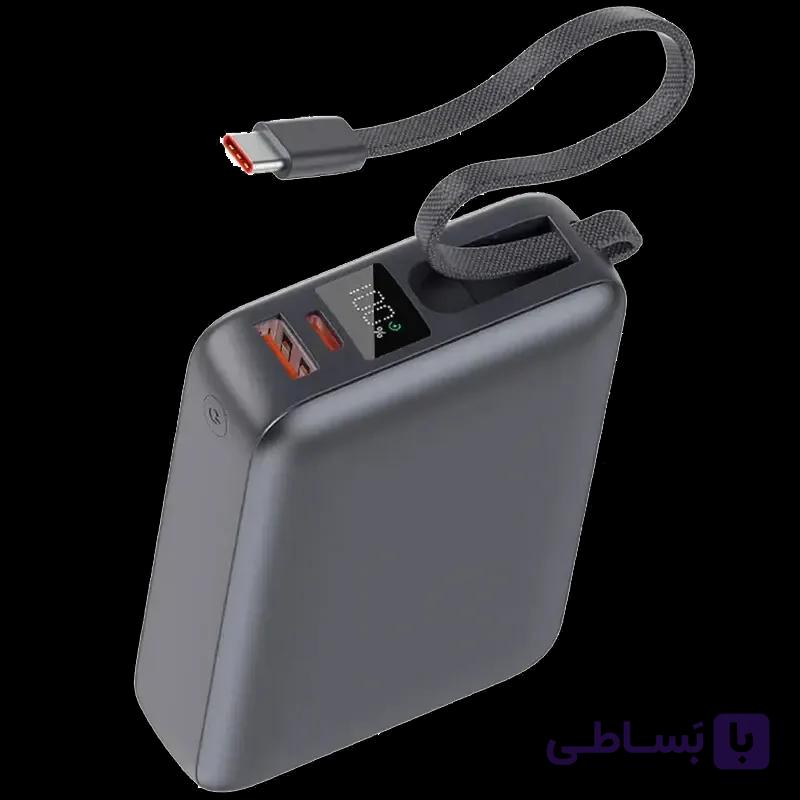 پاوربانک QCY PB20A 20000 با شارژ سریع 45W PD — تصویر 1