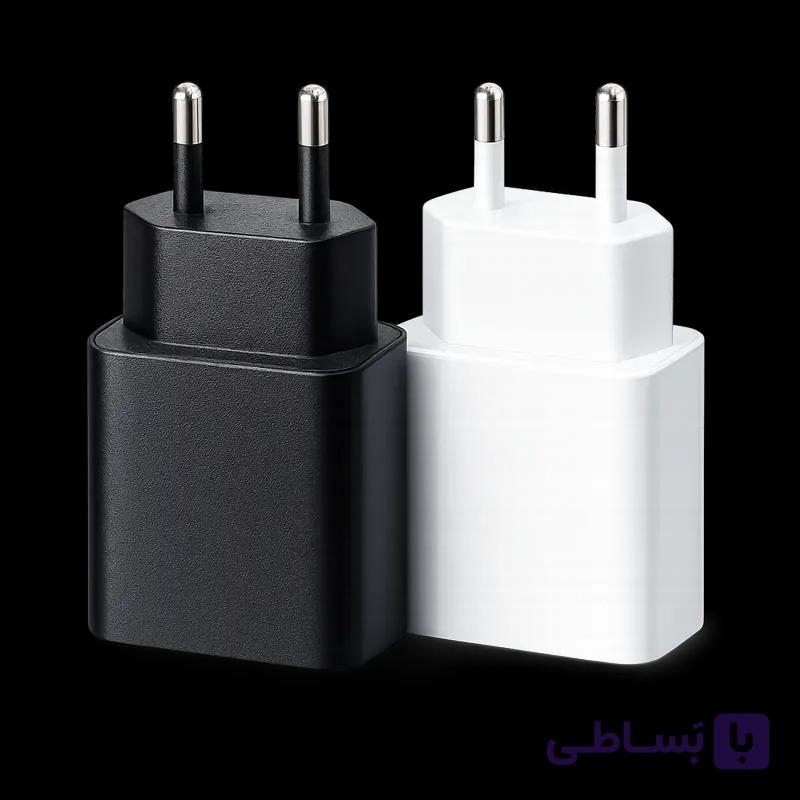 شارژر اورجینال ایسوس خروجی ۵.۲ ولت ۱ آمپر USB | سفید مشکی — تصویر 1